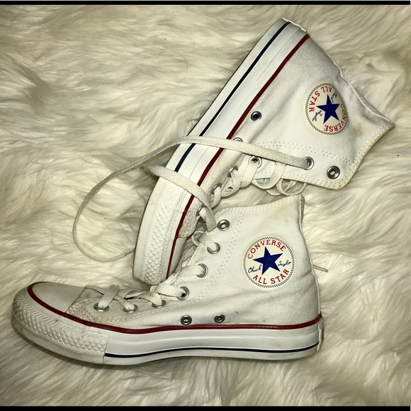 converse high tops womens size 5
